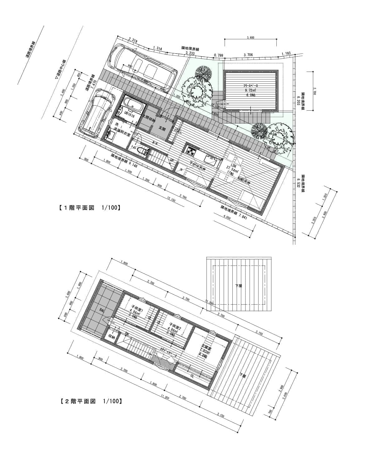 デザインハウス　設計図